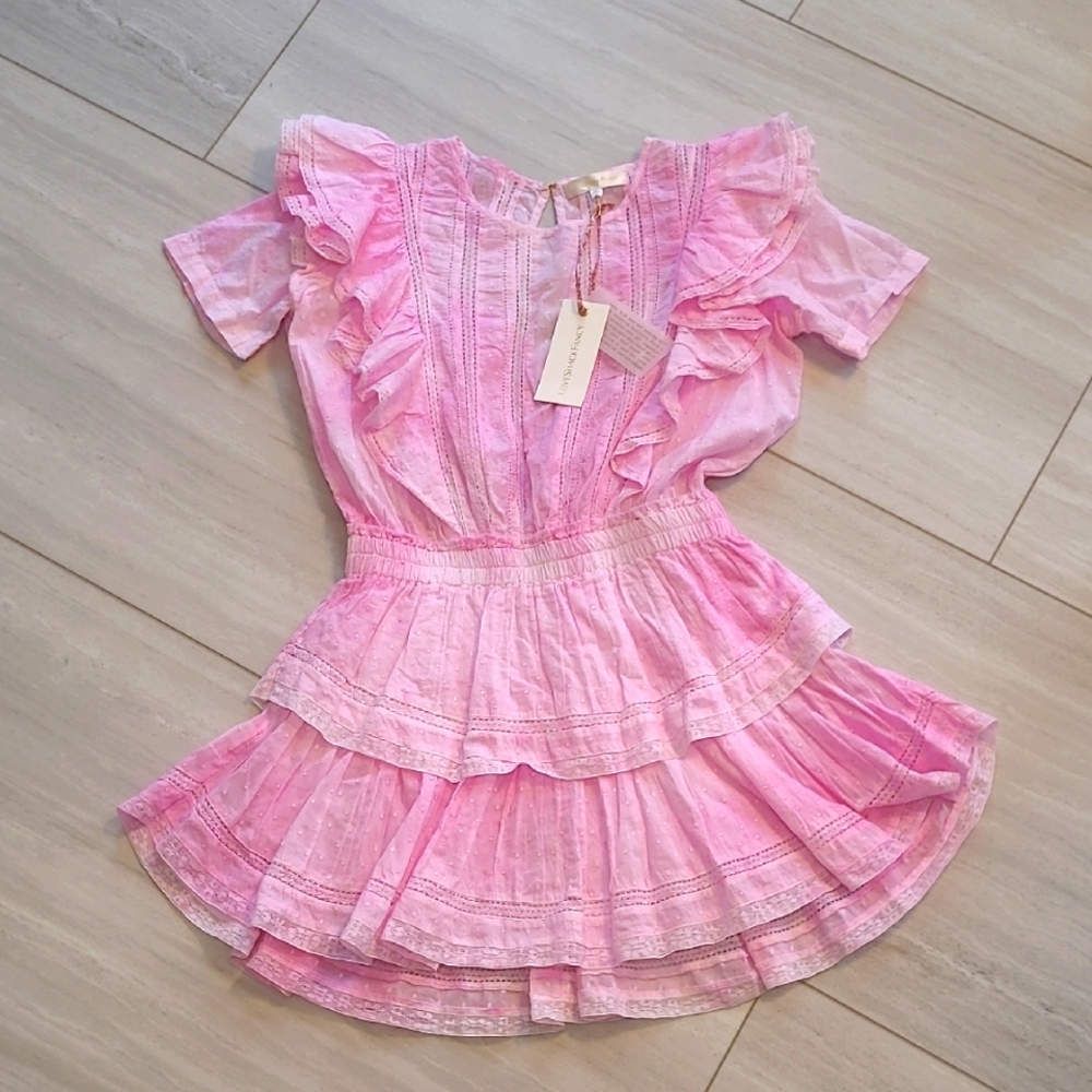 LoveShackFancy Natasha Pink Dress!